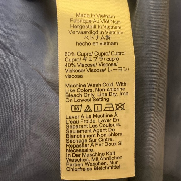 NWT J.Crew Women’s Gwyneth V-neck Slip dress in Blue Size 0 - Picture 8 of 8